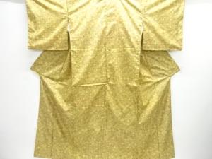 七宝模様本場大島紬着物(染)